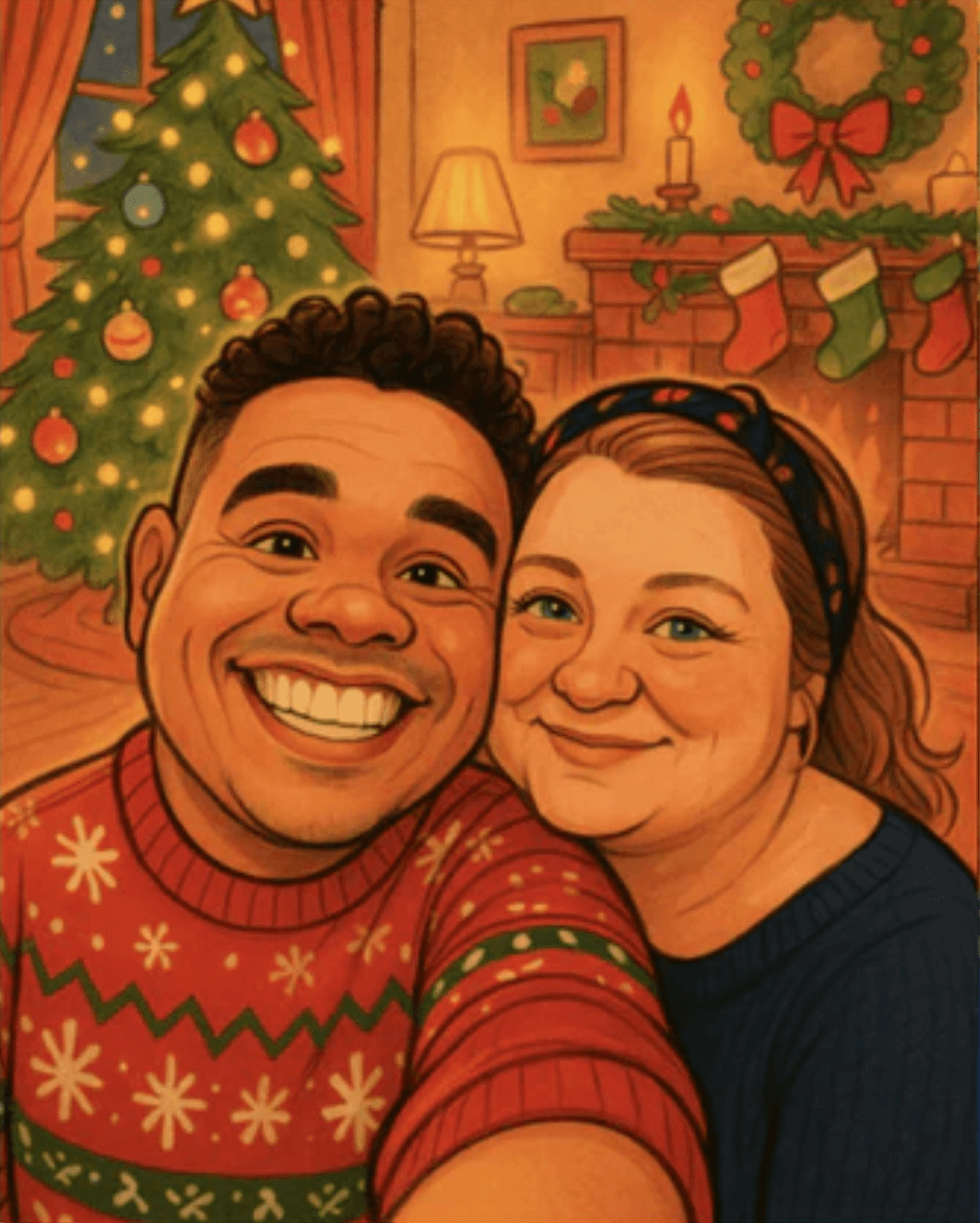 FOTO RITRATTO DI NATALE