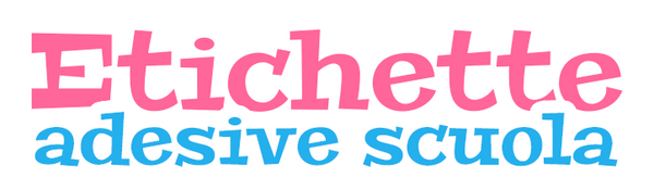 Etichette Scuola NomiNami 